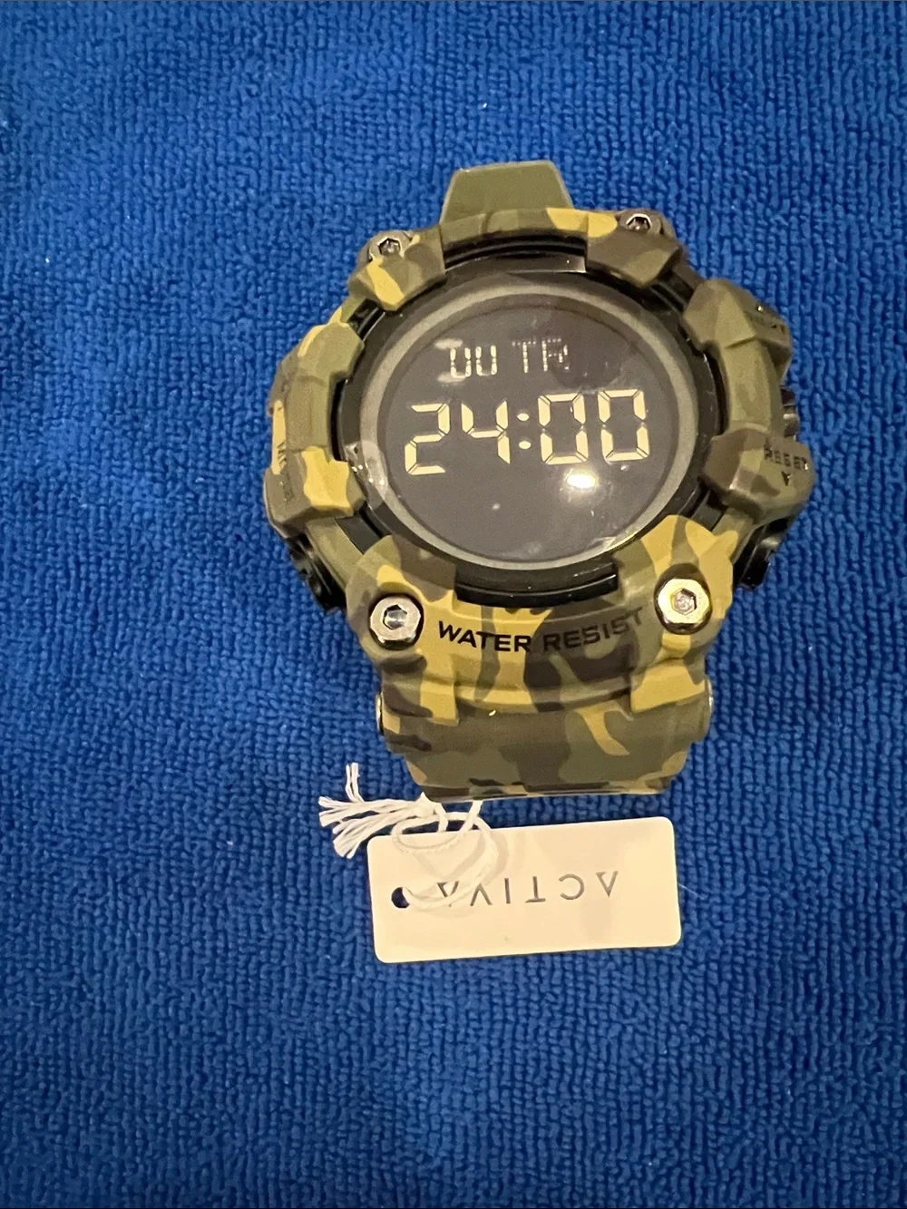 Ativa Camouflage Digital Sports Watch - Green and Black
